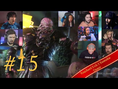 Gamers React to First Encounter with Nemesis in Resident Evil 3 Remake: Demo [#15]