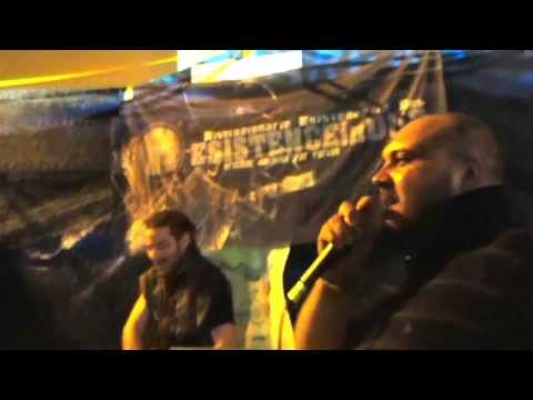 R.ESISTENCE IN DUB ft. PAOLO BALDINI & ANDREW I live UDINE - APRIL 2013