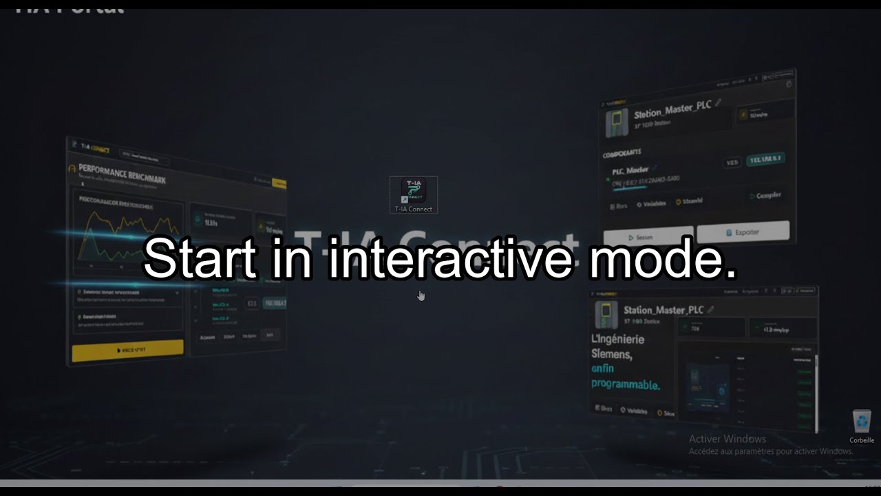 [EN] How to Start in Interactive Mode with TIA Connect