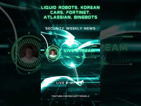 Liquid Robots, Korean Cars, Fortinet, Atlassian, BingBots, and more ft. Derek Johnson