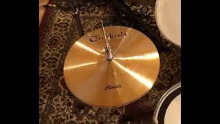 Video thumbnail for 14” Turkish Cymbals Classic Series Hi-Hat Cymbal Pair 1060/1246g by Drugan's Drums & Guitars