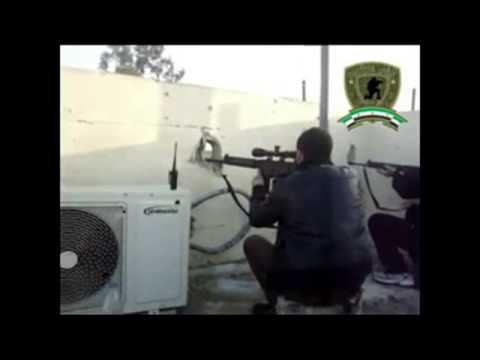 استهداف قناصي كتيبة شهداء العسالي جنود النظام في قسم شرطة حي القدم في مدينة دمشق