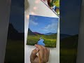 Easy Meadow Painting With Acrylic Acrylic Painting For Beginners