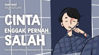 Download lagu Cinta Enggak Pernah Salah | Animasi Biar Kegambar mp3