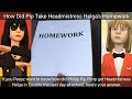 How Did Pip Take Headmistress Helga S Homework