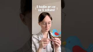 Korálková brož hýl 1