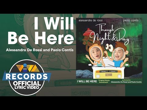 I Will Be Here - Alessandra De Rossi & Paolo Contis [Official Lyric Video]