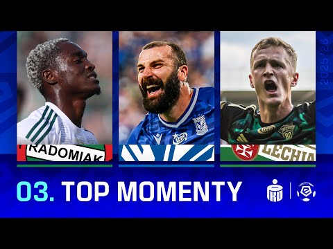 Wszystkie gole 3. kolejki | Wisła Płock liderem!  | TOP MOMENTY | Ekstraklasa 2025/26