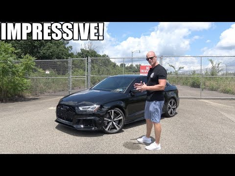 The 2018 Audi RS3 is UNBELIEVABLE! (APR Stage 1, 542HP/500TQ E85)