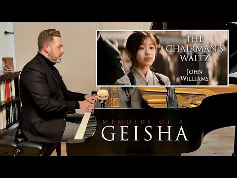 John Williams: The Chairman's Waltz | Memoirs of a Geisha (piano cover with film)
