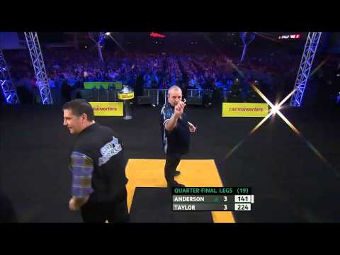 PDC Players Championship Finals 2014 - Quarter Final - Anderson vs Taylor