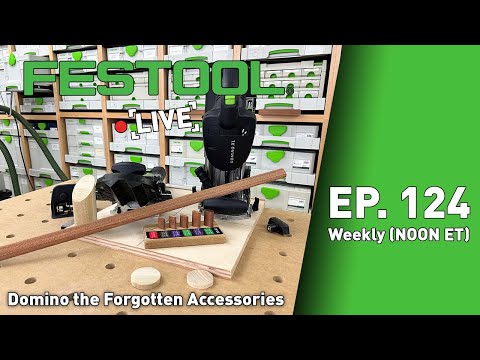 Festool Live Episode 124: DOMINO Accessories