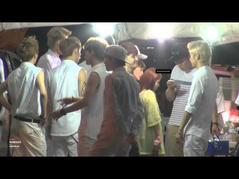 130810 KrisLay @ rehearsal Music Festival in Sokcho [Cut] [KRISLAYVN]