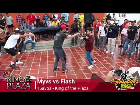 MC Myvs vs Flash - 16 AVOS - King of the Plaza 🇪🇨 #FreestyleWorldPues