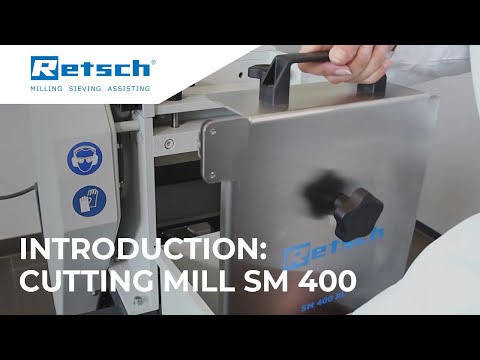 Cutting Mill SM 400 #RETSCH #cuttingmill #laboratoryinstruments