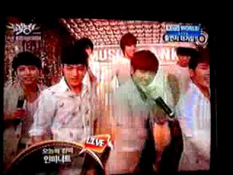 [051812] Infinite @ Music Bank Back Stage