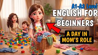 I Thought Being a Mom Was Easy… I Was Wrong! 😭 | Slow English Listening Practice Story