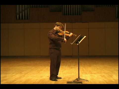 Piazzolla: Tango Etude N.3 - Tomas Cotik, violin