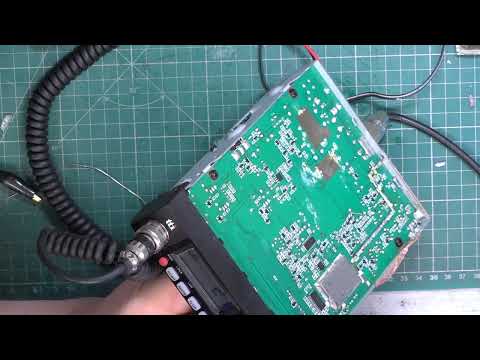TTI TCB771 CE MultiNorm UK/EU CB radio repair & service. Ingress of moisture.