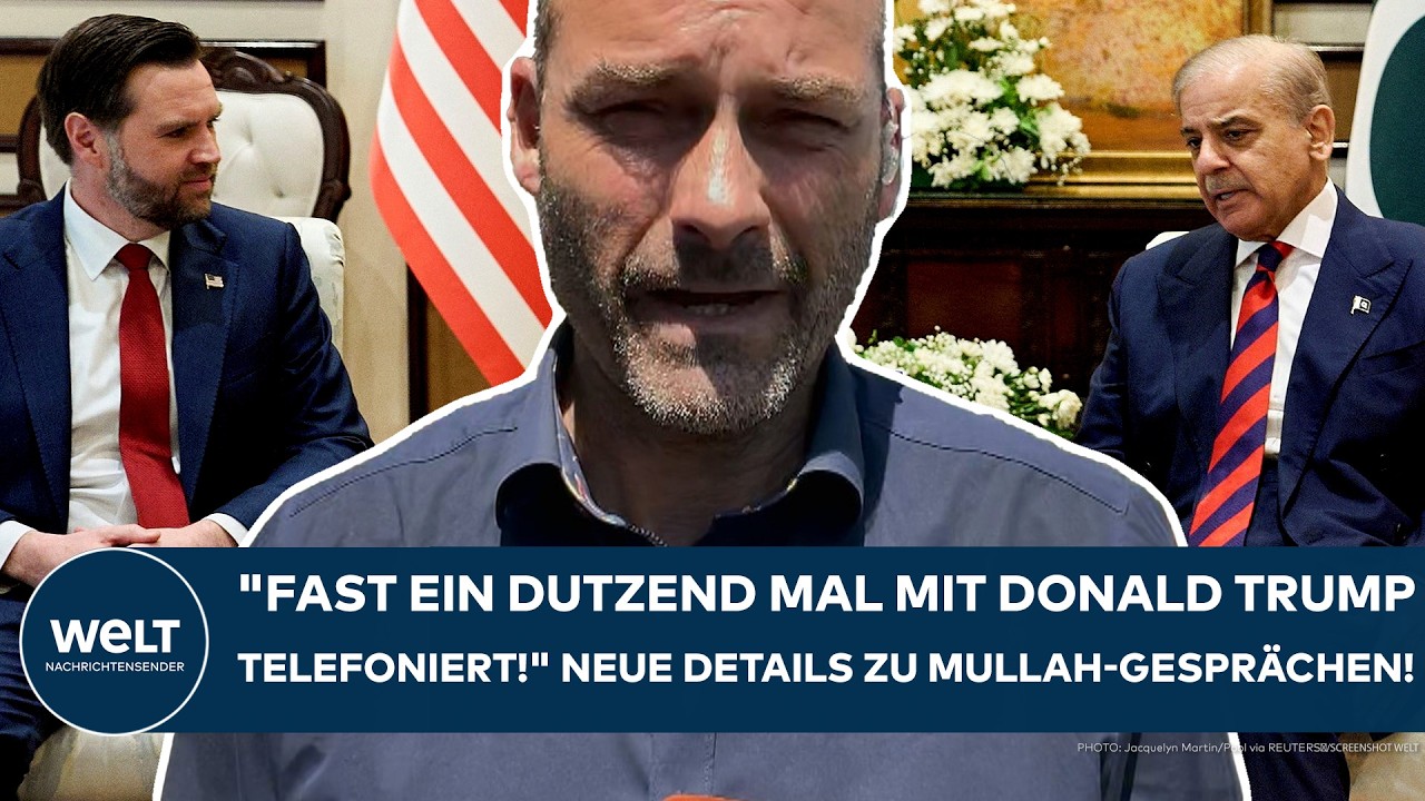 IRAN-KRIEG: "Fast ein Dutzend Mal mit Donald Trump telefoniert!" Neue Details zu Mullah-Gesprächen!