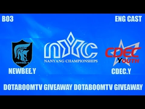 NEWBEE Y VS CDEC Y , NANYANG CHAMPIONSHIPS SEASON 2, BO3 ENG CAST GAME 2