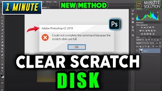 How to clear scratch disk photoshop 2024