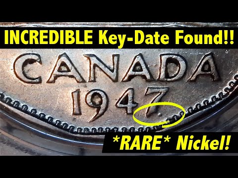 Super *RARE* 1947 DOT nickel found in this INCREDIBLE Coin Lot Purchase! And sooo many OLDIES!