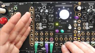 Video thumbnail for Noise engineering Polydactyl Versio sound demo W. Kick by Meska (Meska)