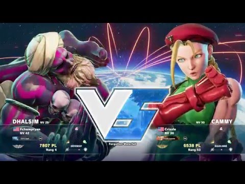 Fchampryan ( Dhalsim ) VS Crizzle ( Cammy ) HD 1080p - Street Fighter 5
