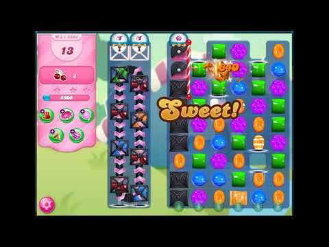 Candy Crush Saga Level 6502 no boosters