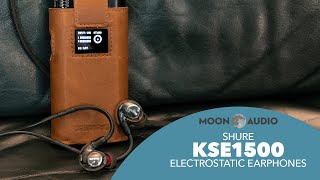 Video thumbnail for Shure KSE1500 Electrostatic Earphones Review | Moon Audio by Moon Audio