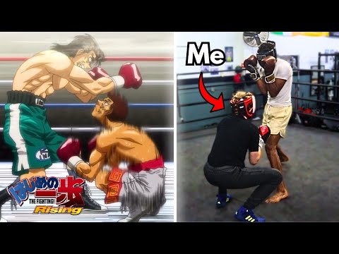 I Tried Hajime no Ippo Moves in Real Life!