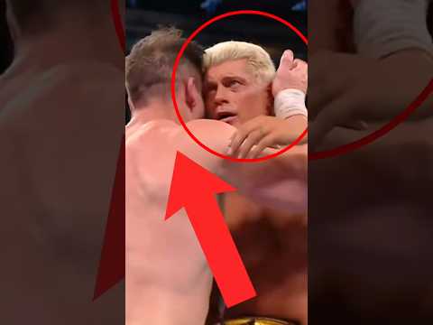 John Cena HIZO LLORAR a Cody Rhodes🥲