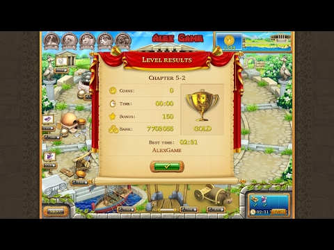 Farm Frenzy Ancient Rome Chapter 5-2 only GOLD Веселая ферма Древний Рим Глава 5-2 Золото
