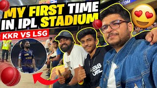 Witnessed the best match of IPL (KKR vs LSG) || My first ipl match - Vlog #158