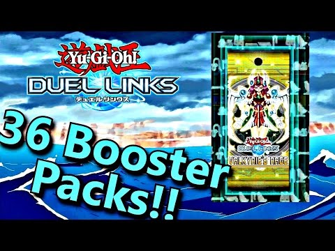 36 Pack Valkyrie's Rage Pack Opening | Yugio Duel Links