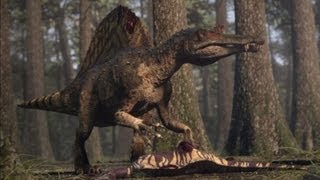 Download lagu Spinosaurus vs Carcharodontosaurus The balance of ... mp3
