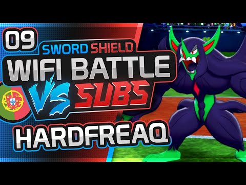TEAMS DE GALAR!! - POKÉMON SWORD & SHIELD WIFI BATTLE VS SUBS #09 VS HARDFREAQ (PT-PT)