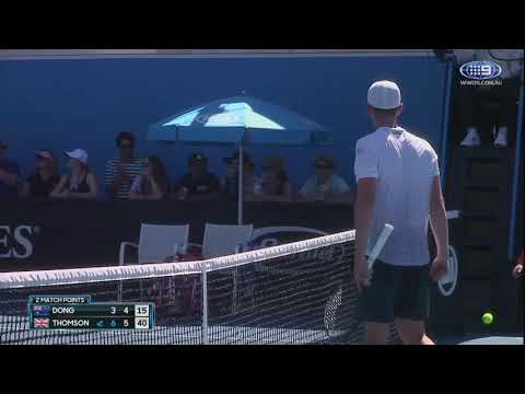 AO Highlights: Dong v Thomson - Round 1/Day 6 | Wide World Of Sports