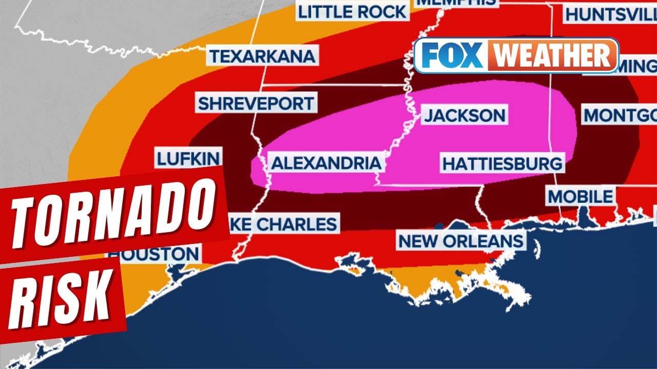 Severe Weather Outbreak Expected Across South On Saturday