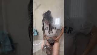 Bouncing Big Boobs No Bra Challenge#nobra​ #bouncing​ #tiktok​ #tphani