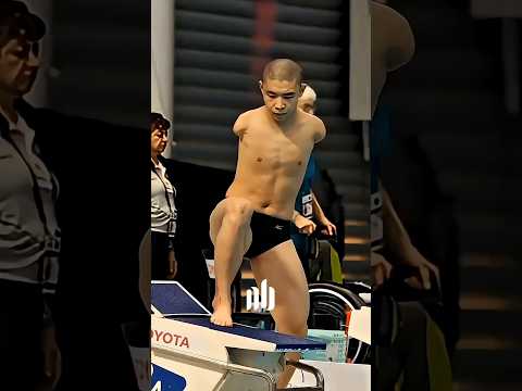 Could a Shaved Head Help Him Swim Faster? 😱