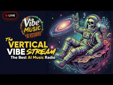 🔴 LIVE: The Vertical Vibe Stream | AI Rock Music Radio
