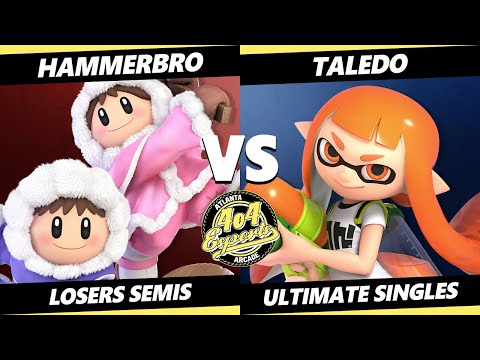 4o4 Smash Night 66 Losers Semis - HammerBro (Ice Climbers) Vs. Taledo (Inkling) SSBU Ultimate