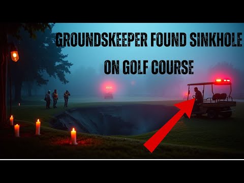 [Full Story] Groundskeeper Found Sinkhole on Golf Course—What Was Inside Made Him Panic