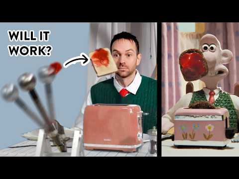 I made a Wallace & Gromit contraption in real life! - Joseph's Machines