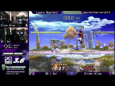 SG at GU 10.6: BS | Sol (Link) vs Silver Alloy(Sheik)