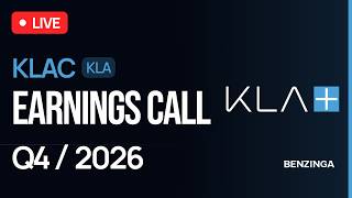 KLA Q4 FY26 Earnings Call | $KLAC | 🔴 WATCH LIVE