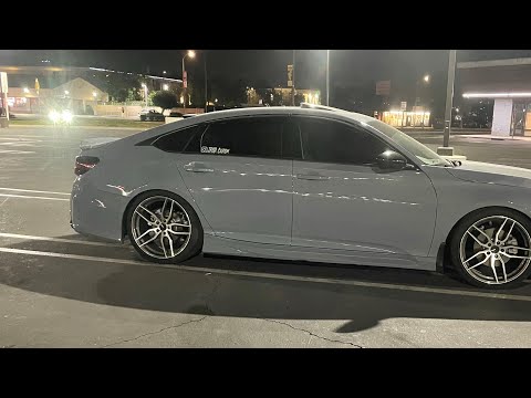 2021 Honda Accord Bcracing coilovers install with stanceparts Aircups system #bcracing #stanceparts