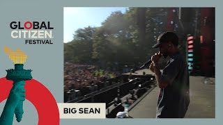 Big Sean Performs &#39;One Man Can Change the World&#39; | Global Citizen Festival NYC 2017